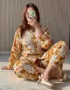 Premium Rayon Cotton Printed fine embroidery Chikankari coord sets