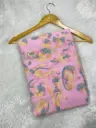 Beautiful Georgette Resham thread fancy Pallu saree