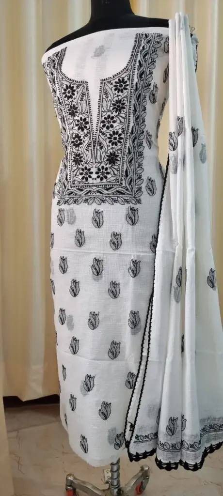 Soft Kota Doria Shirt & Dupatta