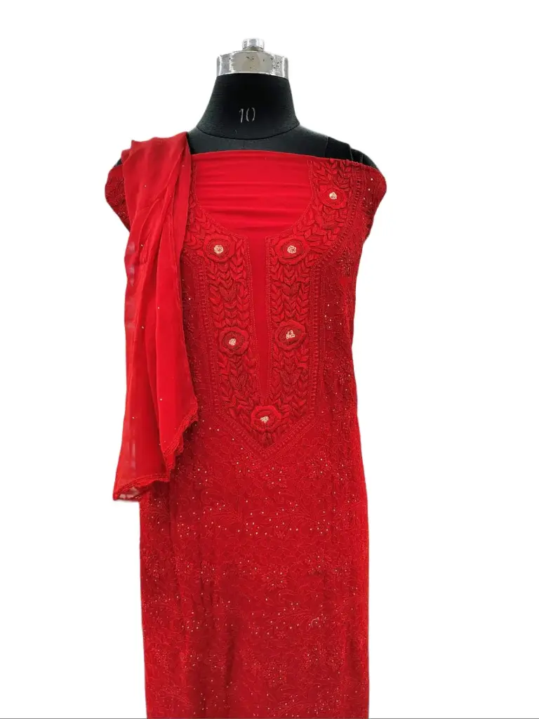 Beautiful Parsi Work Suit